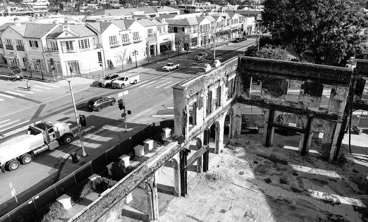 Fire-scarred businesses still struggling