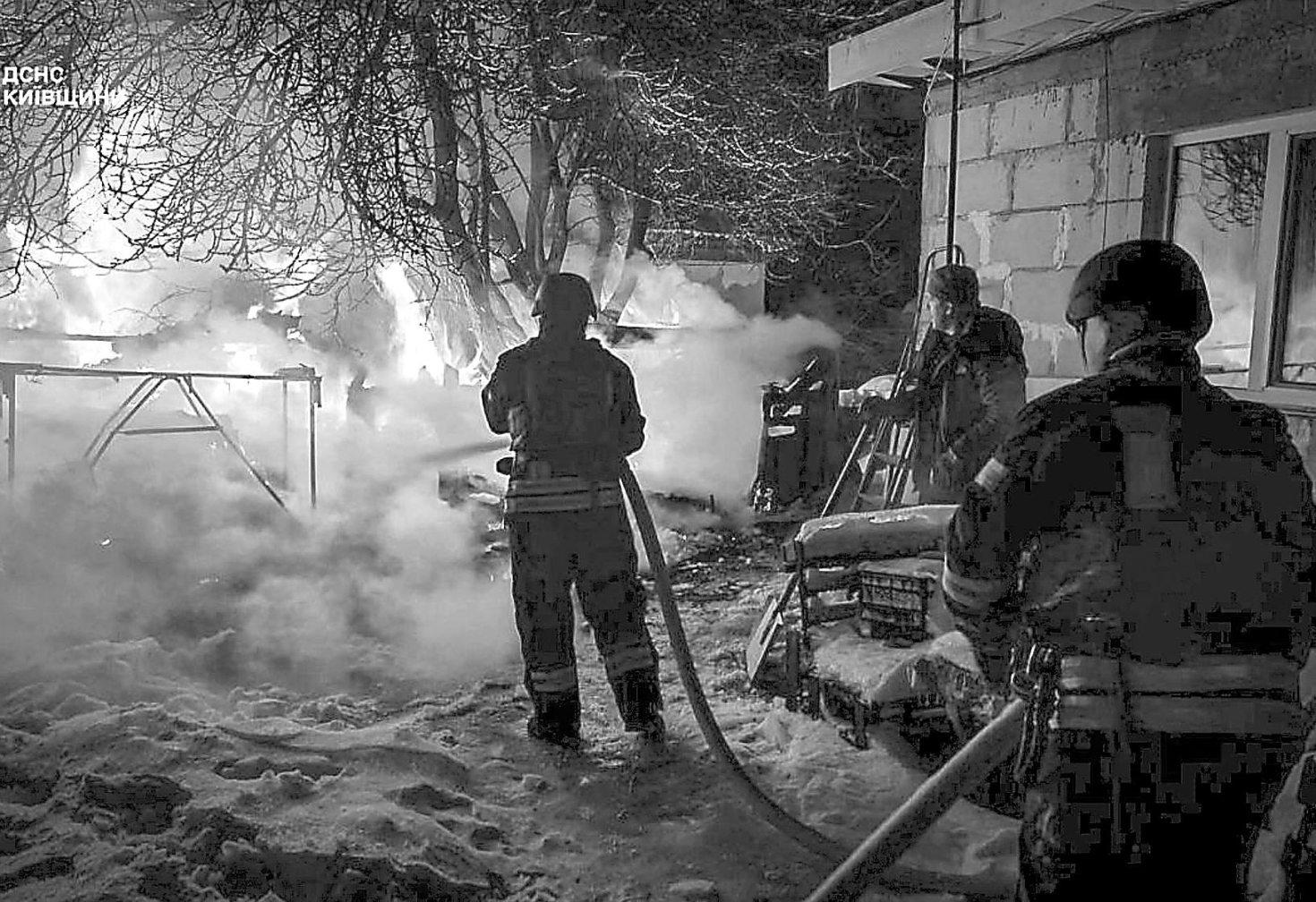 Russia launches a strike on power grid