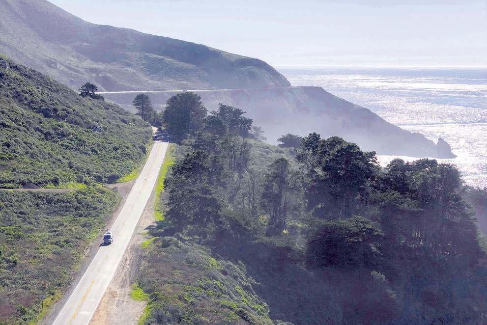 Scenic route through Big Sur reopens