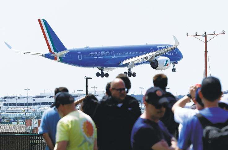 Weight loss, lighter flights, lower costs
