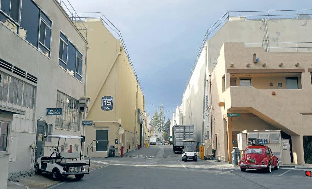 Studio lot hit by Hollywood slump