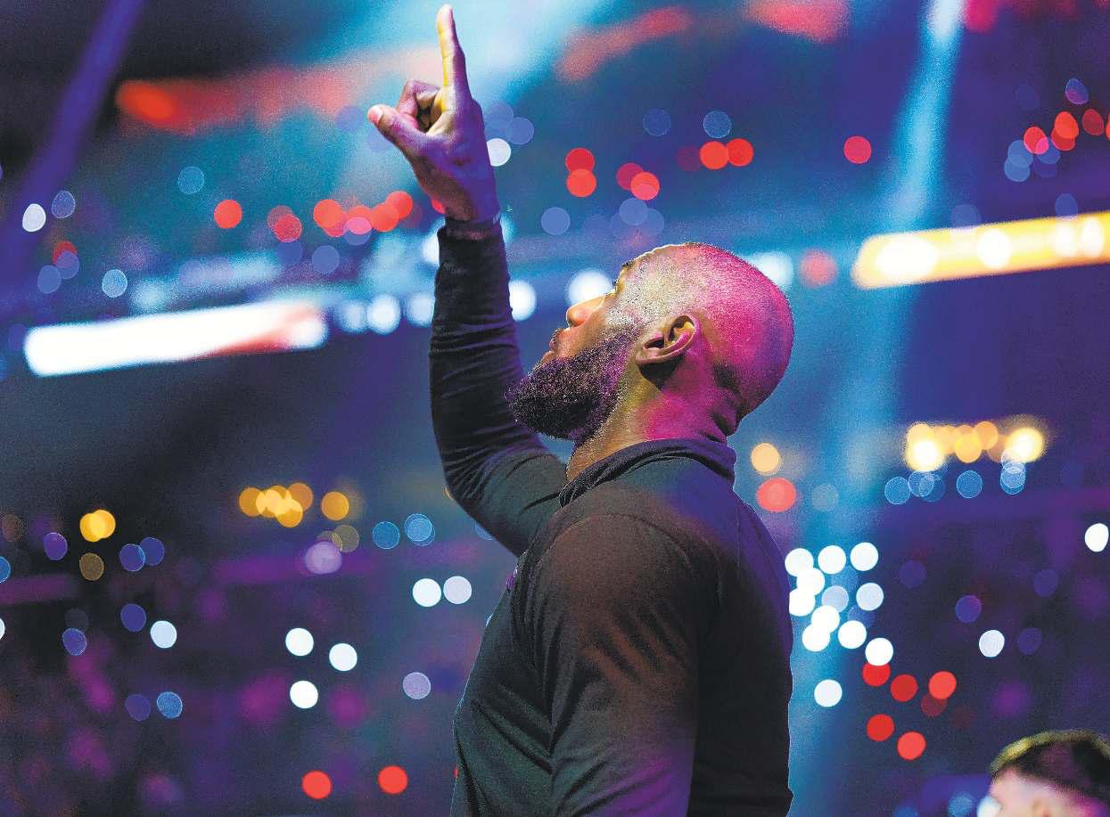 James points to mutual 'respect'