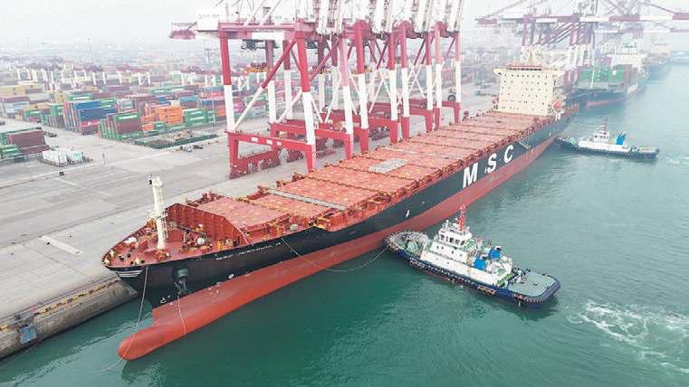 Qingdao Port kicks off 2026 with direct Australia shipping route