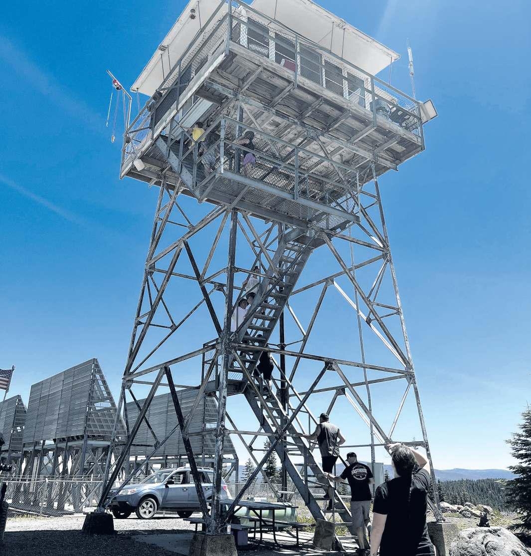 The fight to staff a fire tower