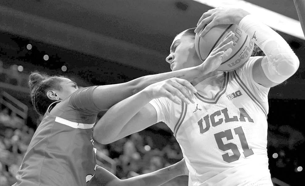 No. 2 UCLA has little trouble in a rout of Rutgers