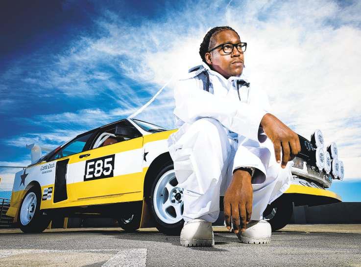 Fast cars fuel rapper's ride to the 'unknown'