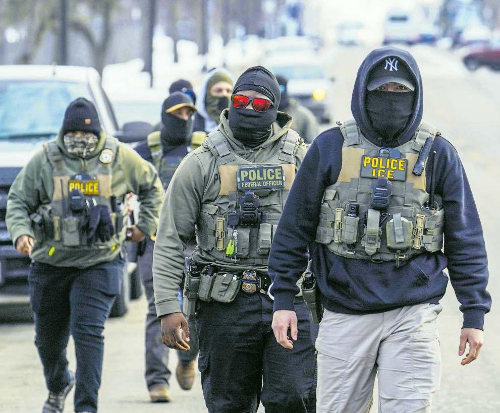 Masks become symbol of ICE crackdown