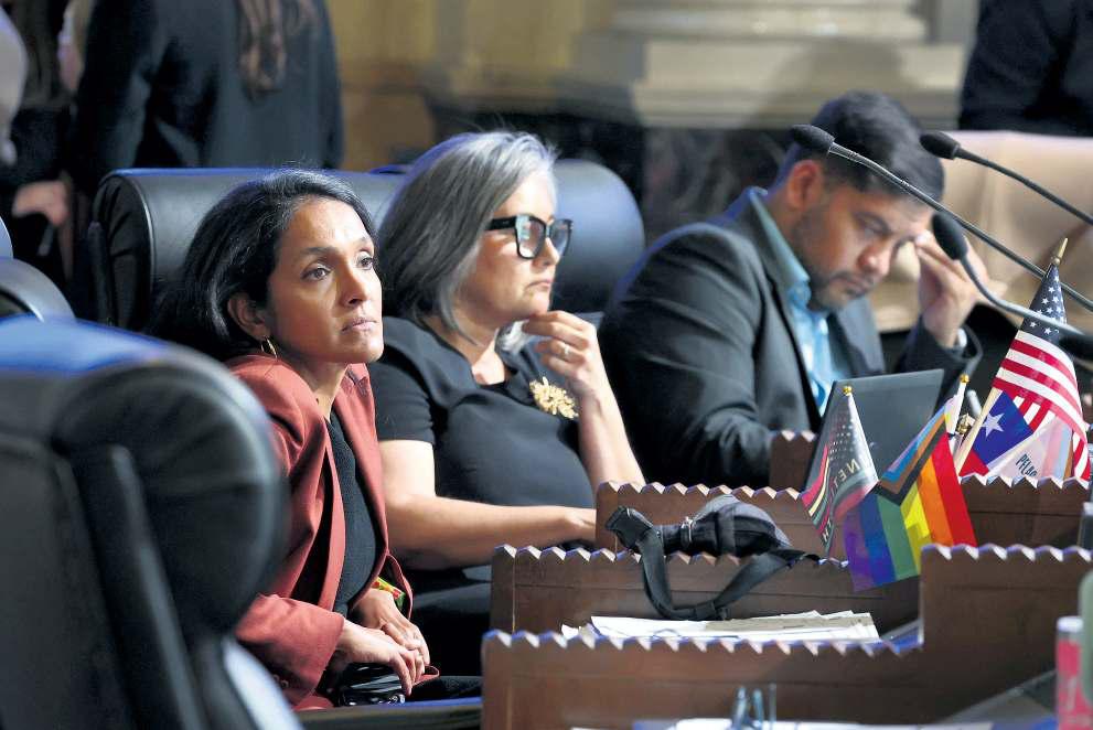 L.A. mayoral candidate Raman resists labels