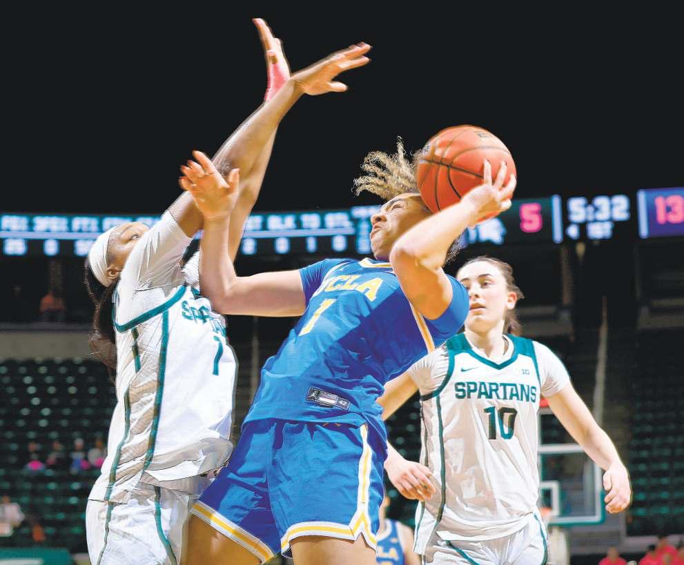 No. 2 UCLA women run win streak to 18 games