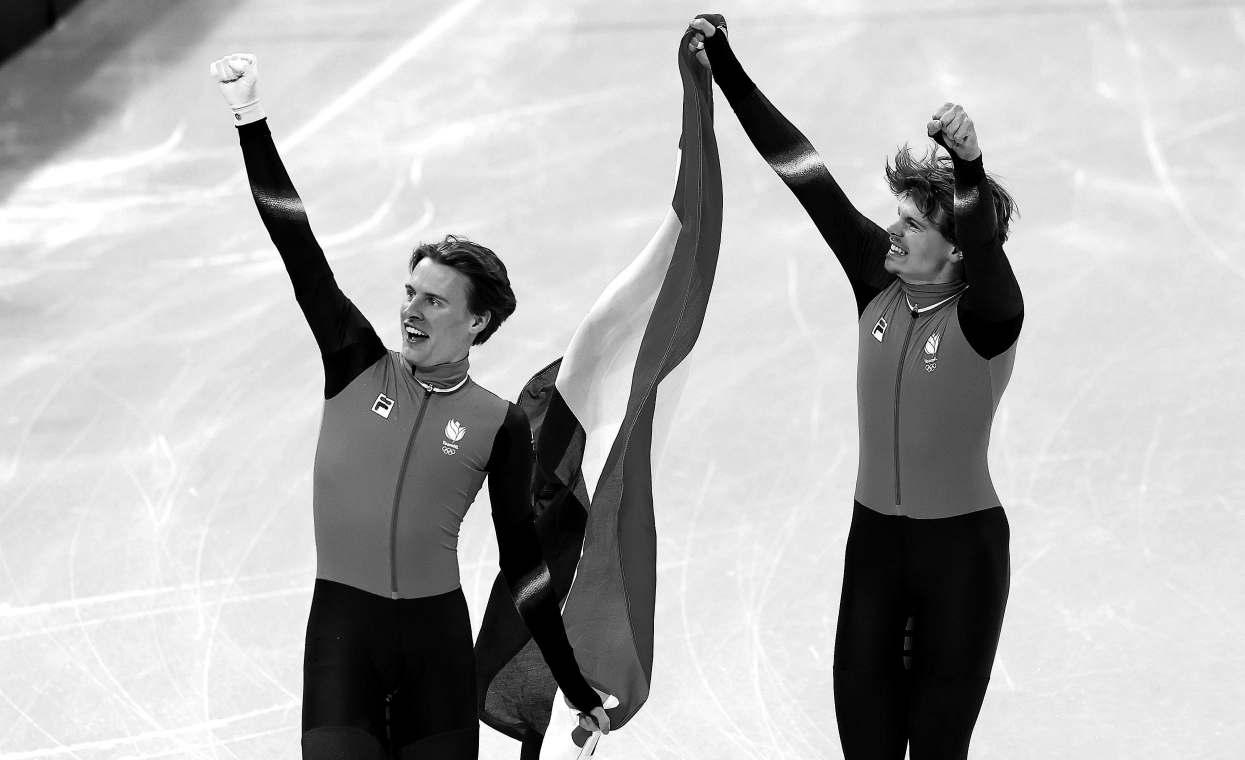 Skating siblings miss a first, but share a memory
