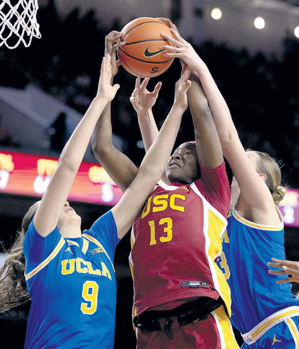 Bruins go undefeated in Big Ten with romp over Trojans