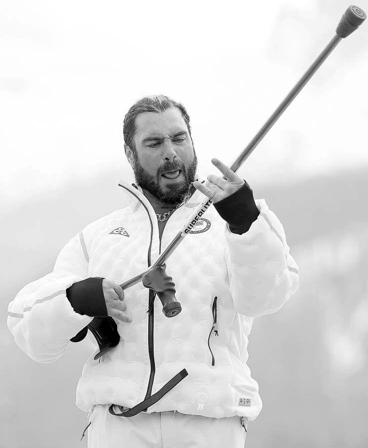 U.S. ‘rock star’ Paralympic skier wins silver for late twin brother