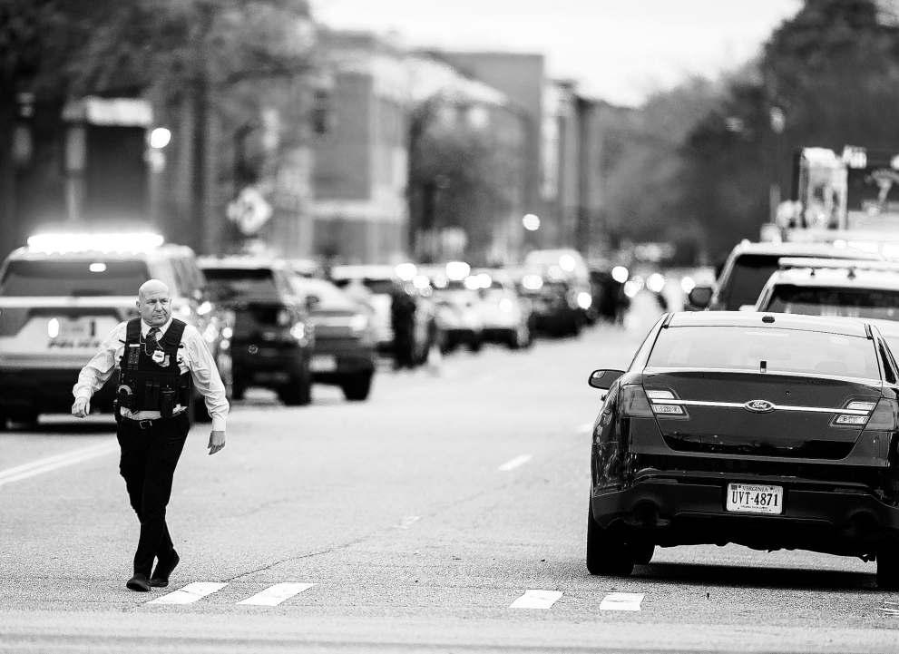 ROTC students kill gunman at university in Va.