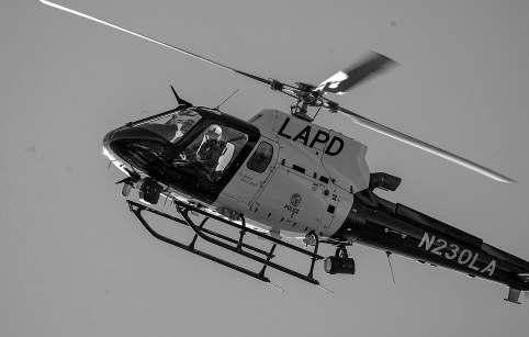 Man found guilty of firing rifle at LAPD helicopter