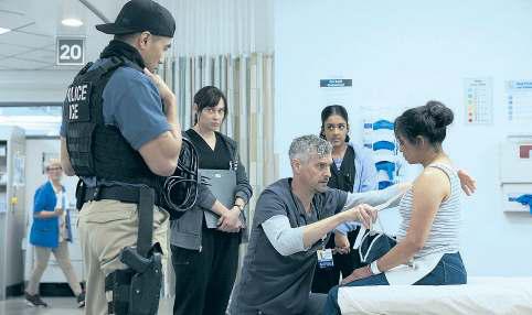 When ICE came to the ER in 'The Pitt'
