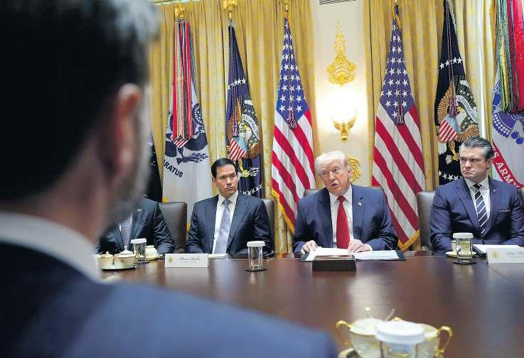 Trump’s conflicting war messages sow confusion