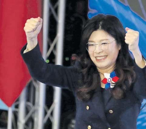 Taiwan opposition leader arrives in China on a 'journey for peace'