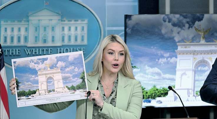 Key agency approves concept for the president’s triumphal arch