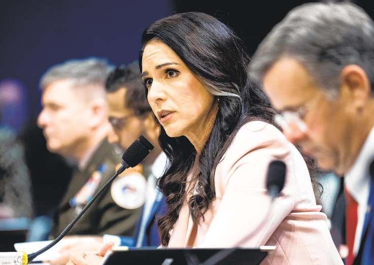 Gabbard resigns as national intelligence director