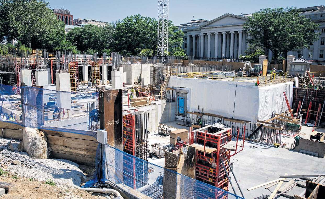 Taxpayer funds going toward ballroom security