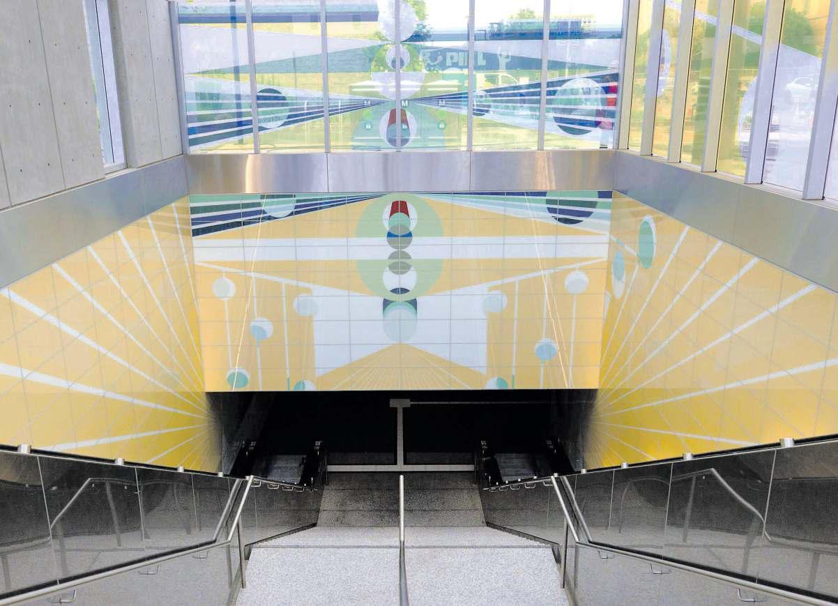 New subway stations tell tale of two transit cities
