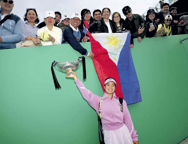 Through her fans, Eala finds home court around the world