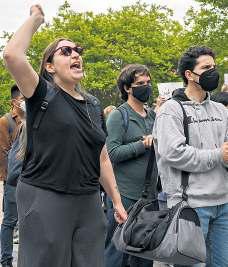 Professor alleges retaliation over Gaza protests