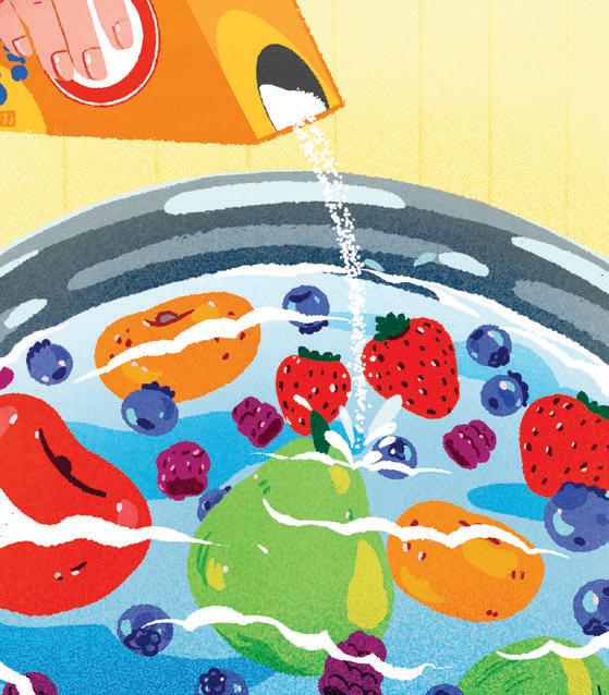 Getting Pesticides Off Fruits and Veggies