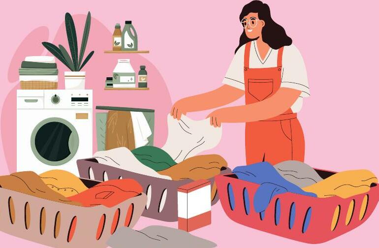 CÓMO SEPARAR LA ROPA PARA LAVAR