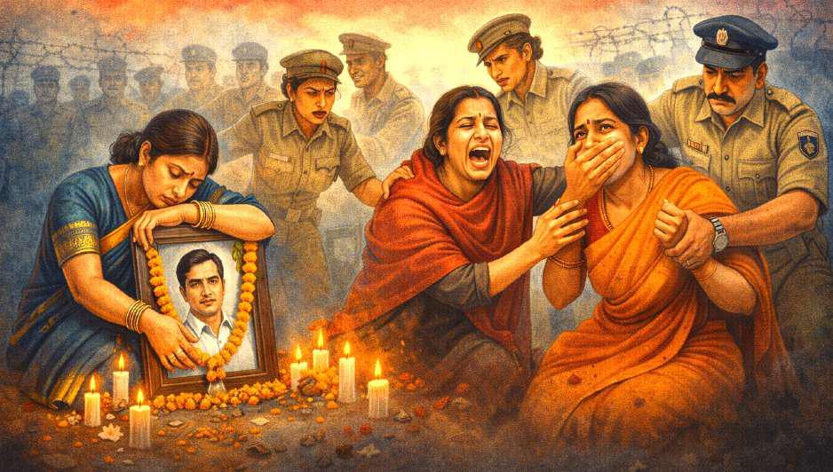Criminalising Grief: Gendered Mourning and the Silencing of Dissent in India