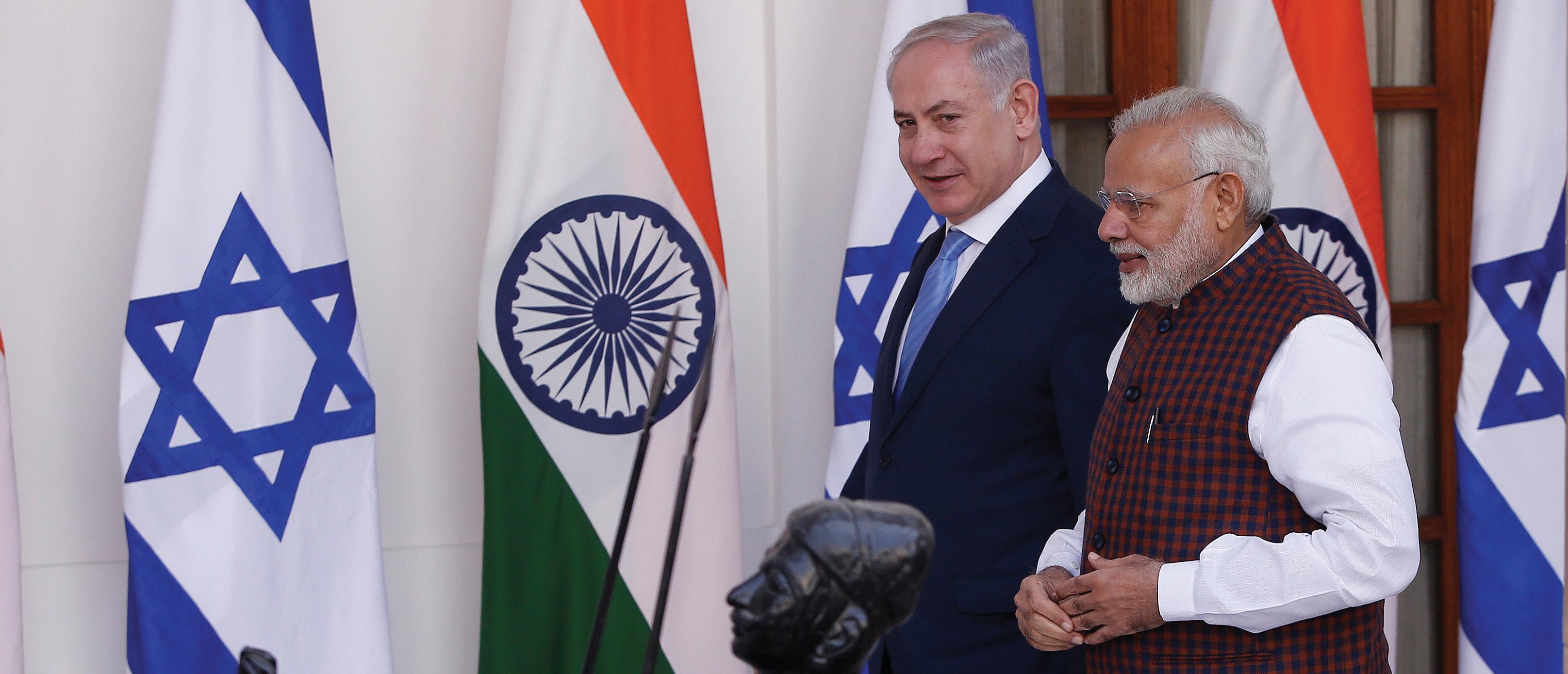 India is vital to Israel's strategic architecture