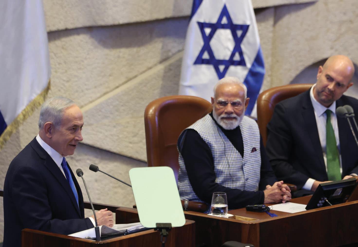 Modi outlines shared future with Israel