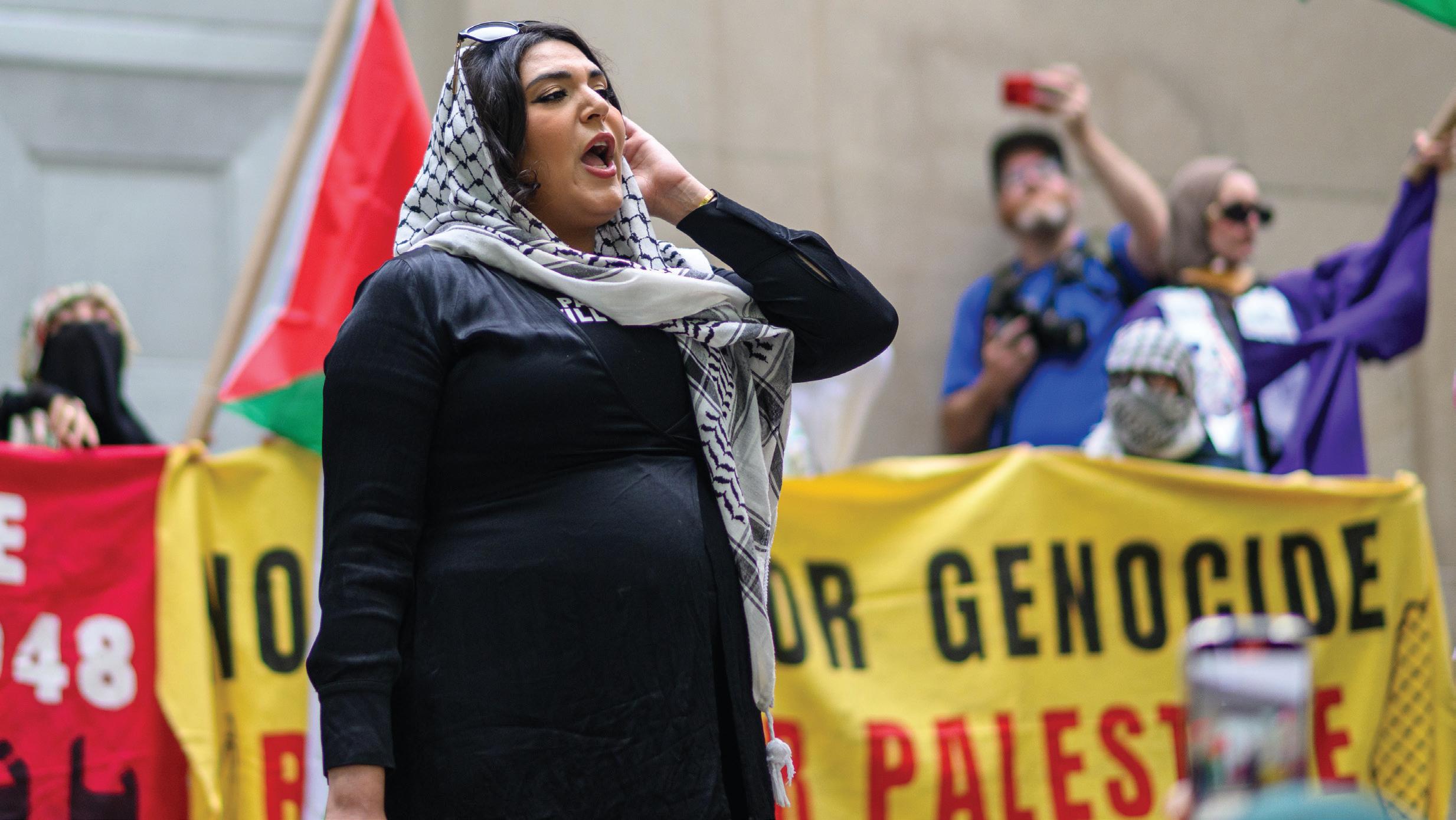 Activist Nerdeen Kiswani sues Betar alleging ‘terror’ vendetta