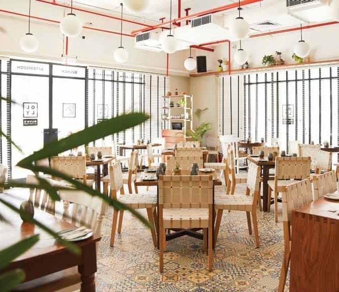 Olly, Gurgaon This all day cafe is all kinds of fresh and international