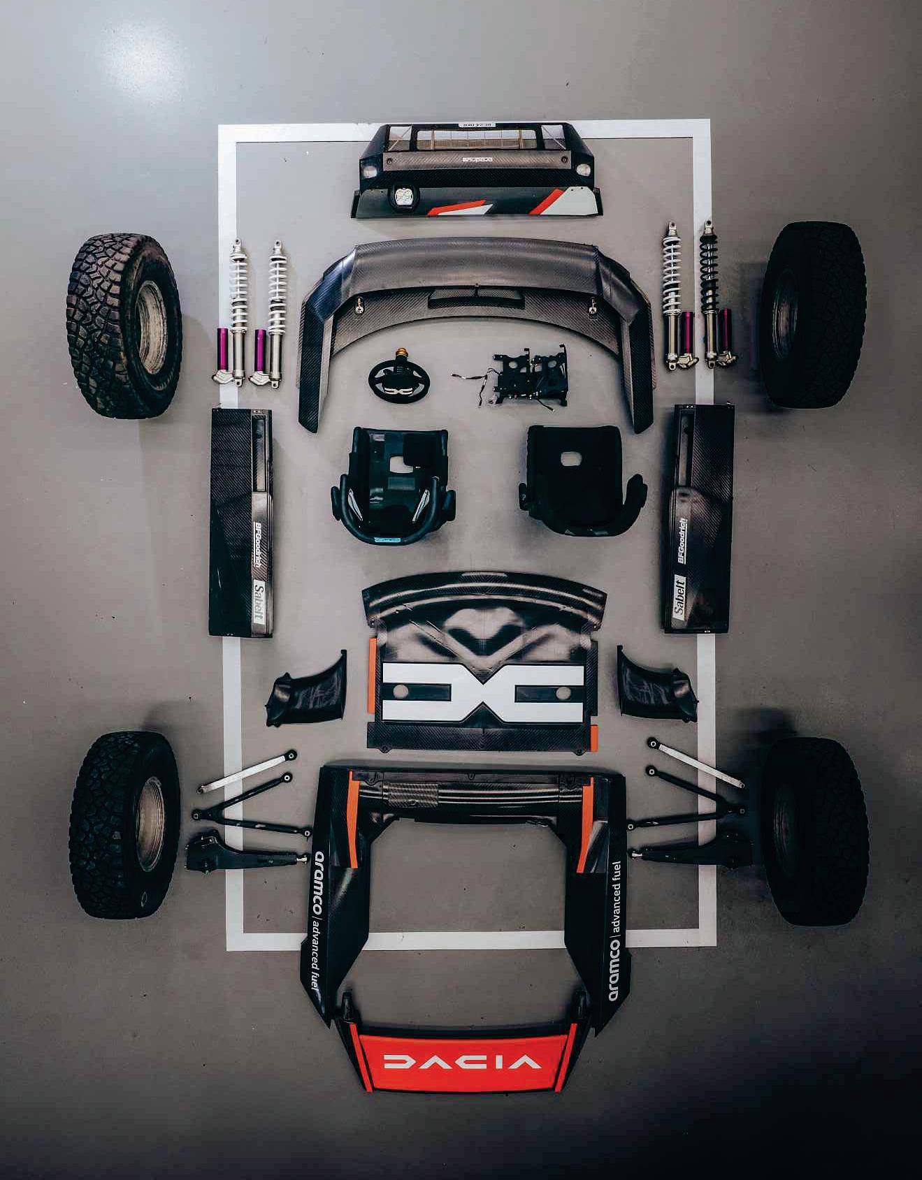 THE ANATOMY OF DAKAR RACER
