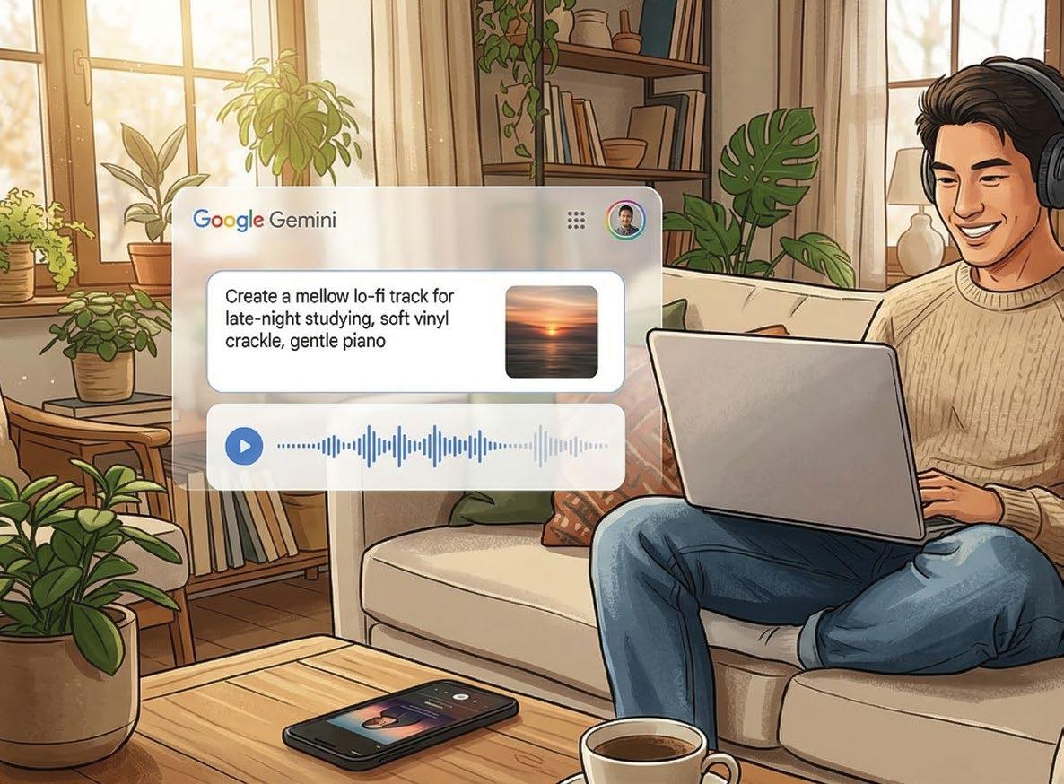 GOOGLE BRINGS LYRIA 3 MUSIC CREATION TO GEMINI