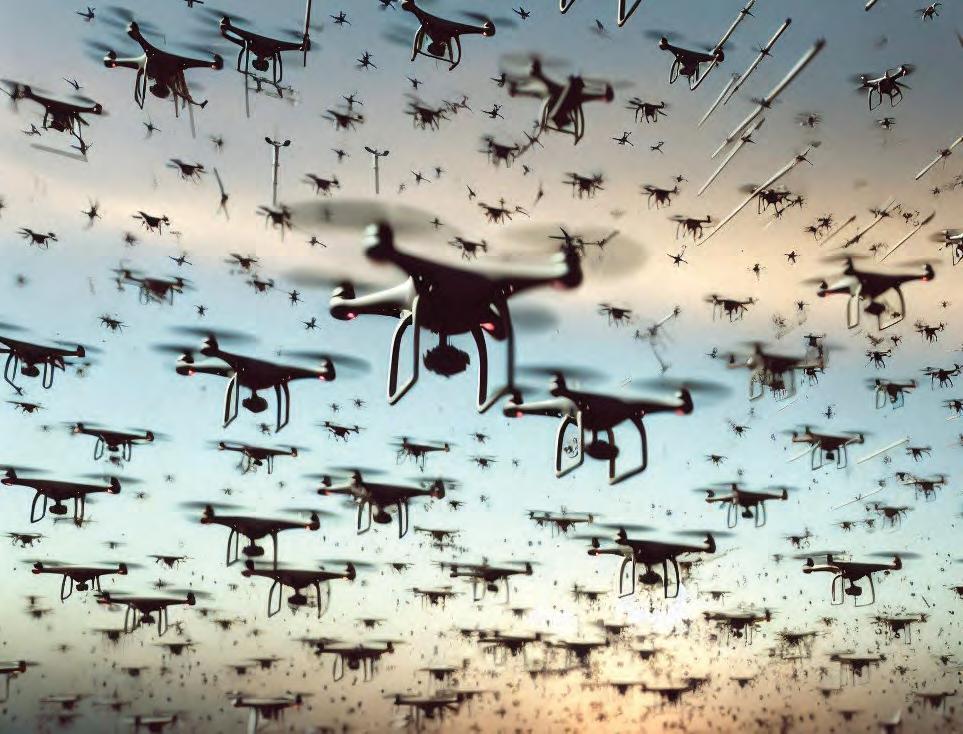 THE RISE OF DRONE SWARMS IN MODERN SURVEILLANCE