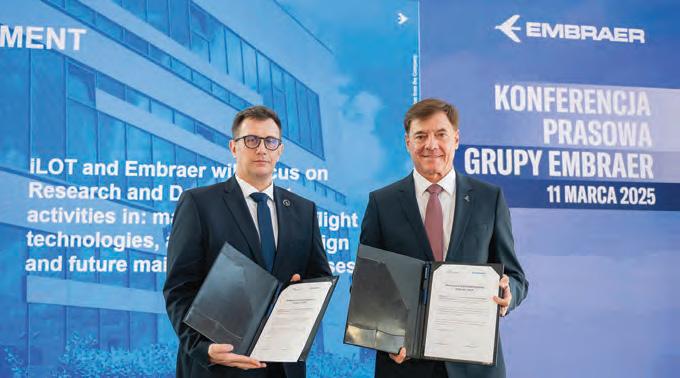 Embraer CEO visits Warsaw