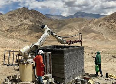 World's Highest On-Site 3D Printed Structure