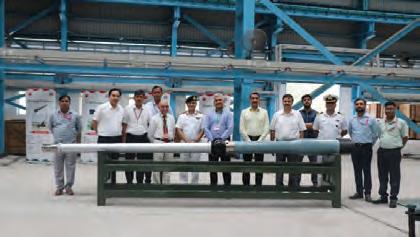 Navy get Indigenous Anti-Aircraft Gun Barrels