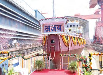 Garden Reach Launches Eighth Anti-Submarine Warfare Ship for Indian Navy