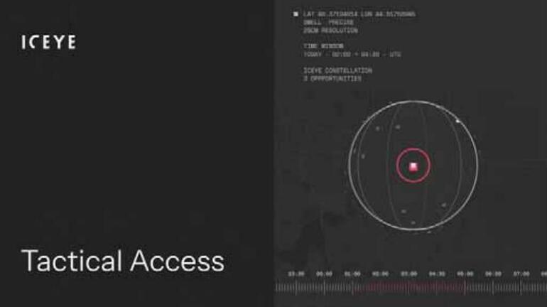 ICEYE LAUNCHES TACTICAL ACCESS, PROVIDING GUARANTEED SATELLITE TASKING FOR TIME-CRITICAL MISSIONS