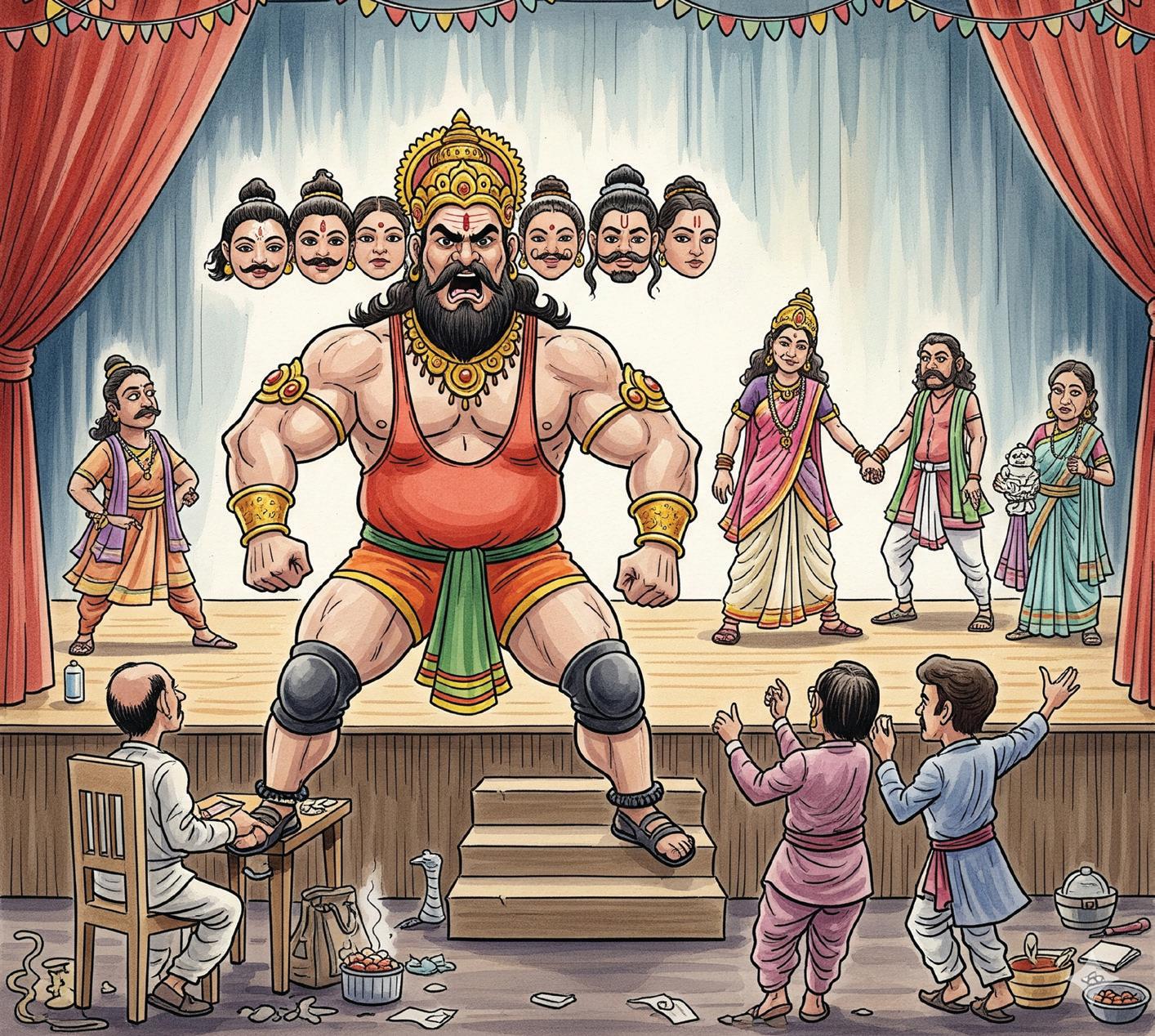 दशहरे पर व्यंग्य....( आधुनिक रावण)
