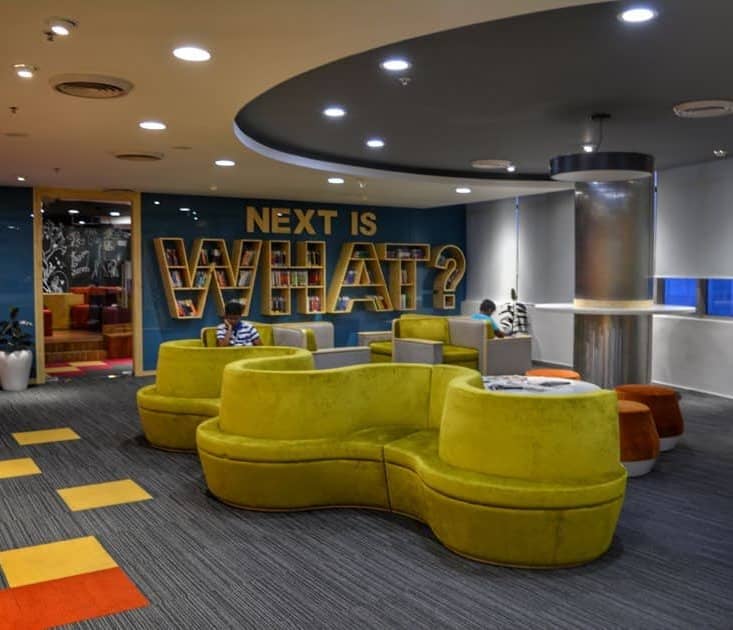 Samsung Library And Ideation Hub A Unison Of Collaboration And